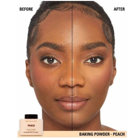 Revolution Luxury Baking Powder, Peach, NWT - Picture 4 of 4